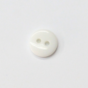 1070004 White Button (17L - 10.5mm)