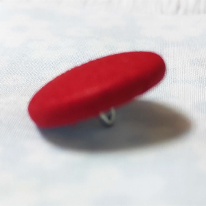 Red, Yellow, Blue, Green, Pink Button Fabric Covered 30 (2) (30L - 19mm)