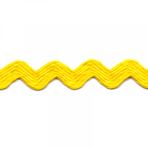 Yellow Rick Rack 1020010 (3/8")