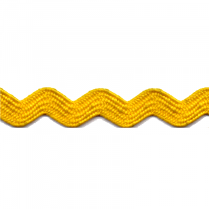 Yellow Rick Rack 1020036 (3/8")