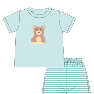 633-Short-Sleeve-Applique-T-Shirt-and-Shorts-Boy-Set